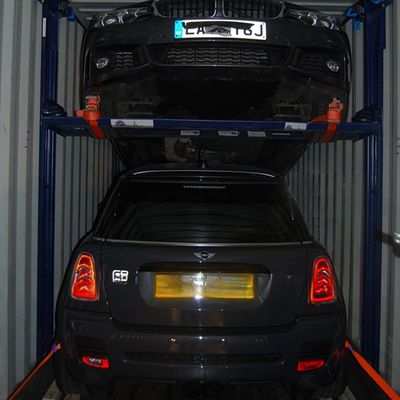 Verstellbare Länge Fahrzeugträger Containerhalter für Schifffahrtscontainer VW Autobefestigung in Shanghai Tianjin Qingdao