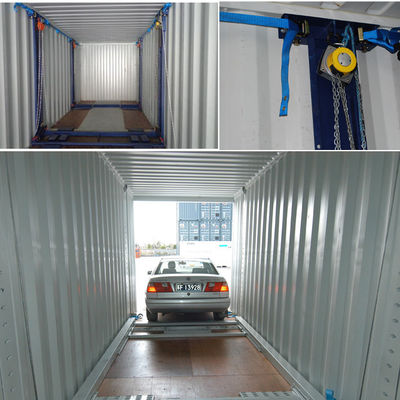 Verstellbare Länge Fahrzeugträger Containerhalter für Schifffahrtscontainer VW Autobefestigung in Shanghai Tianjin Qingdao