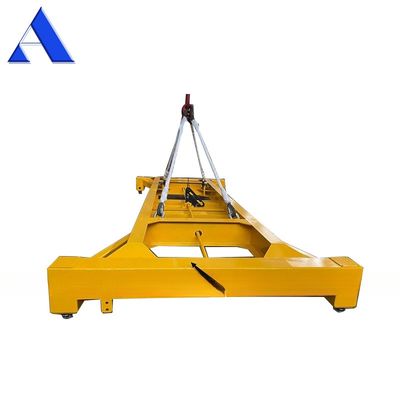 35T Halbautomatischer 20ft Container Lift Beam für Schiffscontainer mit Sling und anpassbarer Nutzlast