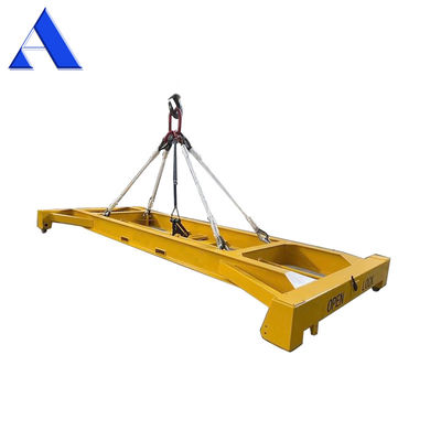 35T Halbautomatischer 20ft Container Lift Beam für Schiffscontainer mit Sling und anpassbarer Nutzlast