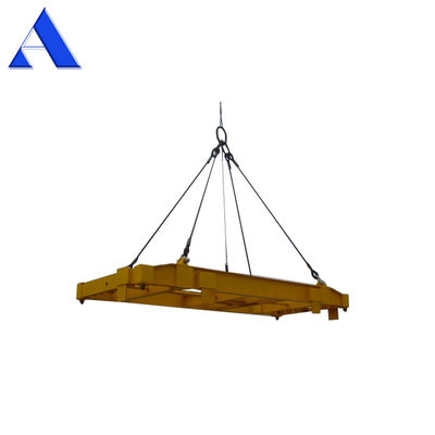 35T Halbautomatischer 20ft Container Lift Beam für Schiffscontainer mit Sling und anpassbarer Nutzlast