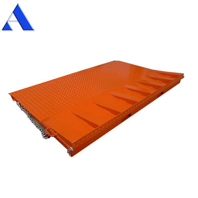 Hydraulische Schere-Lifthalter-Container-Rampe für Gabelstapler mit 6500 kg Lastkapazität und multifunktionalem Design
