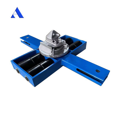16 Tonnen 32 Tonnen Stahl Rollen Trolley Container mit Dreiradstruktur und anpassbarem OEM-Support