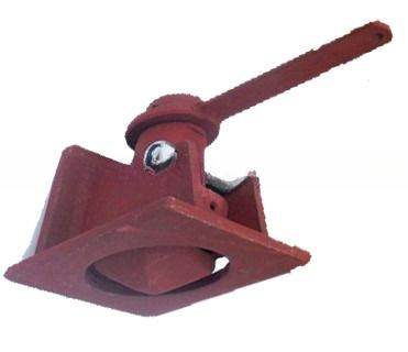Materialien Gießstahl Drehverschluss Schraubtyp Behälter Anhänger Chassis Drehverschluss Behälter Flachbett Rot/Schwarz