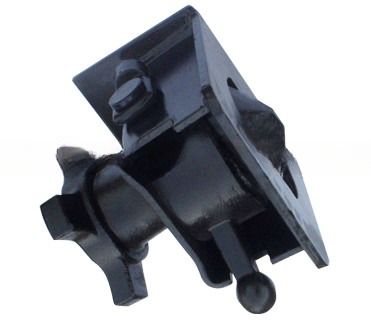 Materialien Gießstahl Drehverschluss Schraubtyp Behälter Anhänger Chassis Drehverschluss Behälter Flachbett Rot/Schwarz