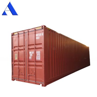 40 Fuß Flügel Fliegende offene Seiten Tür Versandcontainer mit elektrischen Hydraulikzylinder CSC-Platte und 76,4 CBM Kapazität