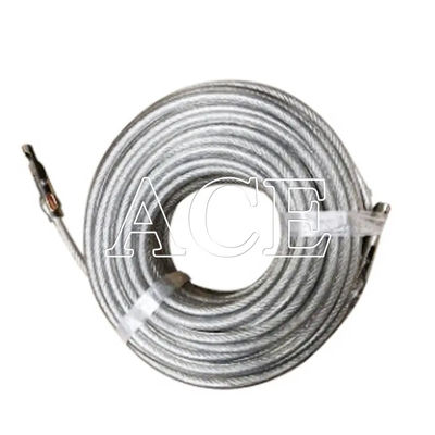 10ft 20ft 40ft offener Top Container TIR Kabel 21m PVC mit Stahldraht und einfachen Stil beschichtet