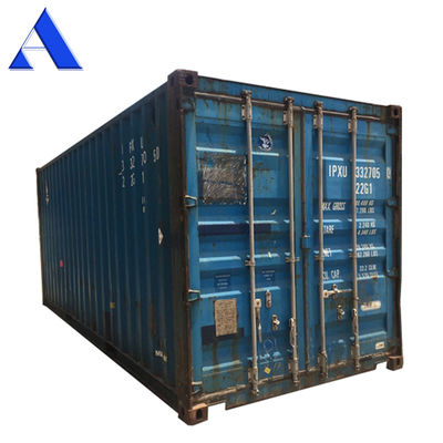 Chinesische Lagerladung Wert 20ft Gebraucht Container Innenmaße 5.899 x 2.352 x 2.393M 10 Jahre rund