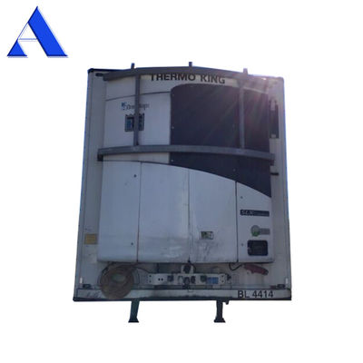 13 Tonnen Axle Alex Thermo King Kühlschrank 53ft Isolierter Van Box Halbanhänger Lkw Anhänger für Transportbedürfnisse