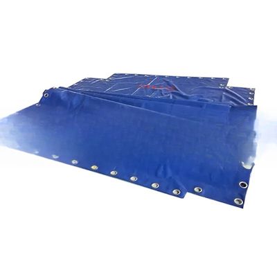 1000D*1000D Garnzählung Einfacher Stil Custom Größe 650gsm 900gsm 8m pro 10m Teich PVC-abgedeckte Tarpaulin für Lkw und Anhänger