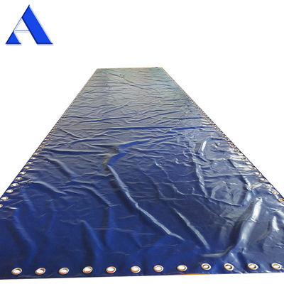 1000D*1000D Garnzählung Einfacher Stil Custom Größe 650gsm 900gsm 8m pro 10m Teich PVC-abgedeckte Tarpaulin für Lkw und Anhänger