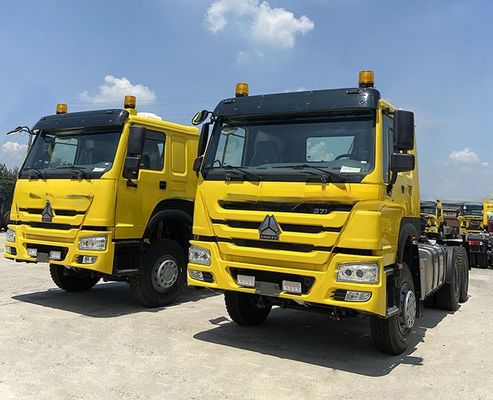 450 PS 600 L Kraftstoffbehälter Links Euro 2 Semi-Anhänger 6X4 Schwerlastwagen Traktorkopf Dieselkraftstoff Automatisches Handgetriebe