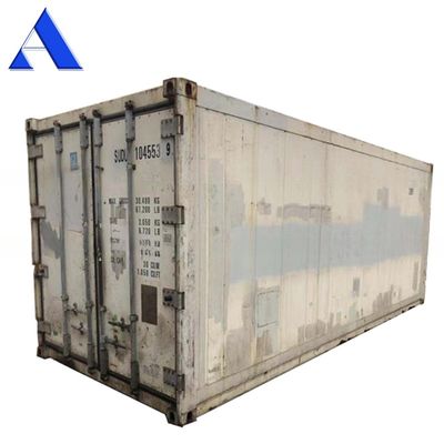 20ft Second Hand Kühlschrank Minus 18 Grad Reefer Container in Dubai Tür Öffnung 2290 x 2246 MM Alter 2004-2008