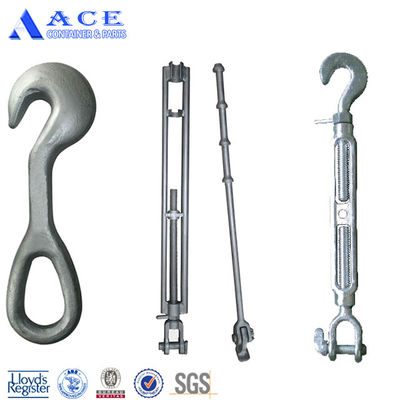 angepasste Länge Galvanisierte DNV GL zertifizierte Behälter Lashing Ausrüstung Lashing Bar Lashing Rod für Hot Dip Galvanisierung