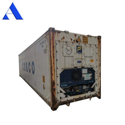 Gebraucht 40 Fuß Träger-Kühlschrank-Container 40 Fuß Reefer-Container mit T-Boden