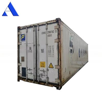 Gebraucht 40 Fuß Träger-Kühlschrank-Container 40 Fuß Reefer-Container mit T-Boden