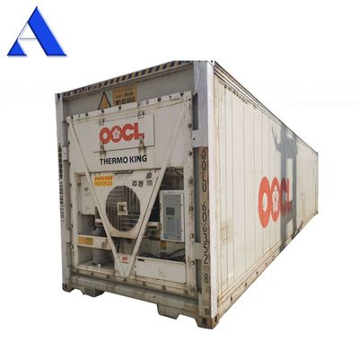 Gebraucht 40 Fuß Träger-Kühlschrank-Container 40 Fuß Reefer-Container mit T-Boden