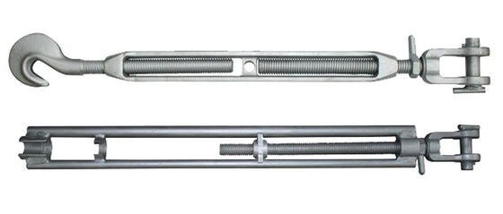 12.9-22.6KGS Warmdip Galvanized DNV GL Zertifizierte Marine Container Lashing Ausrüstung Lashing Turnbuckle mit Haken