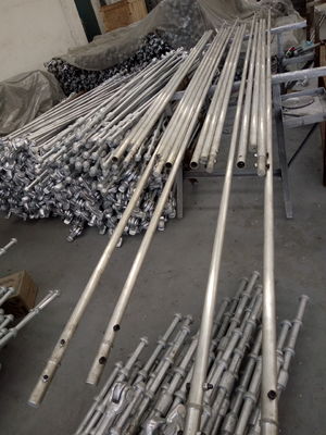Behälter Lashing-Ausrüstung Betriebsstange Aluminium-Twist Lock Teleskopröhre Probe mit Lashing-Bar
