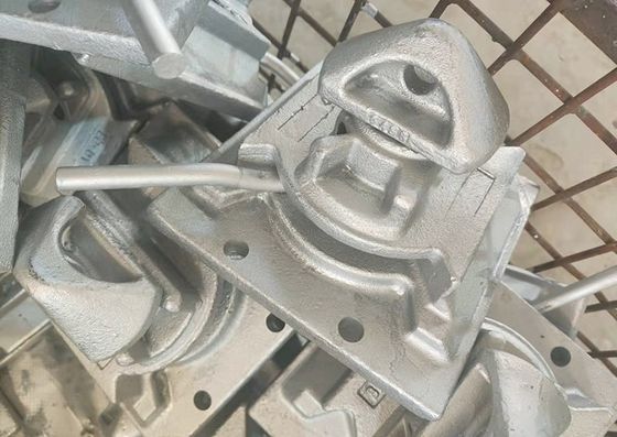 Druck 2000KN Spannung 500KN Schleuderausrüstung Materialien auf Schraubschloss Typ ISO Versandbehälter Schraubschlösser