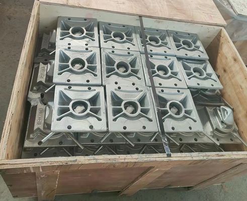Druck 2000KN Spannung 500KN Schleuderausrüstung Materialien auf Schraubschloss Typ ISO Versandbehälter Schraubschlösser