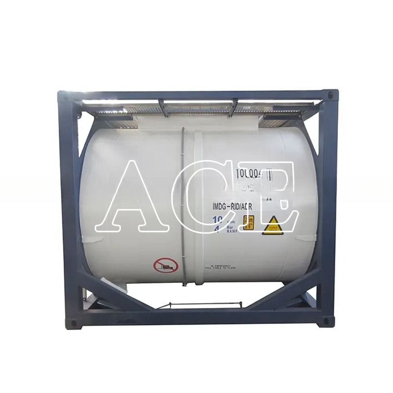 T11 10ft ISO Tankbehälter für Wasser oder Kraftstoff 316L Edelstahl UN Portable 10CBM 10000L SPA-H Rahmenmaterial