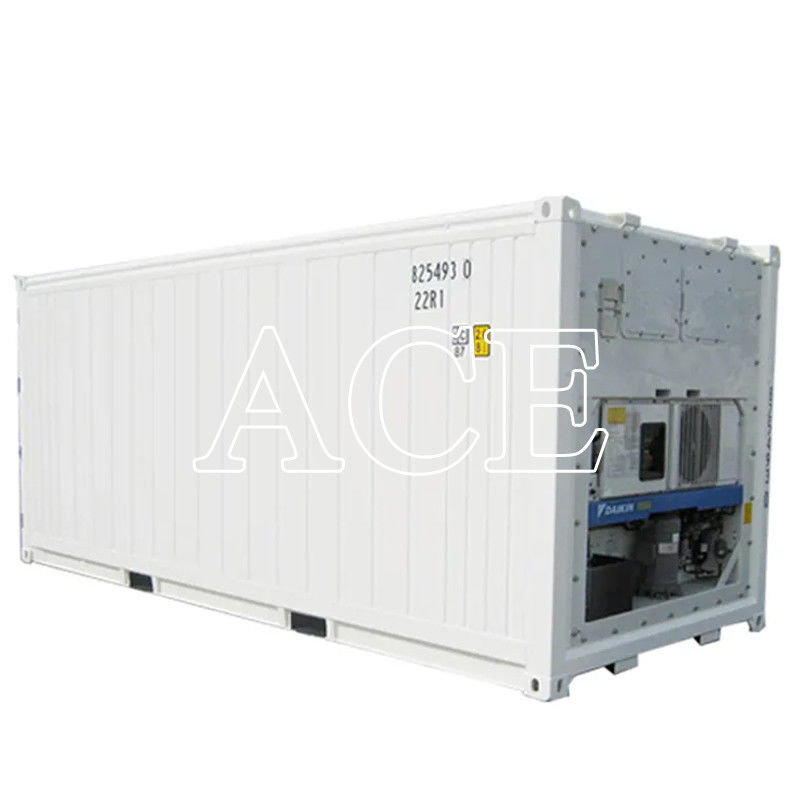 20ft Corten-A Kühlschrank Reefer Container in Dubai Ideal für Gefrierfisch und Fleisch Transport