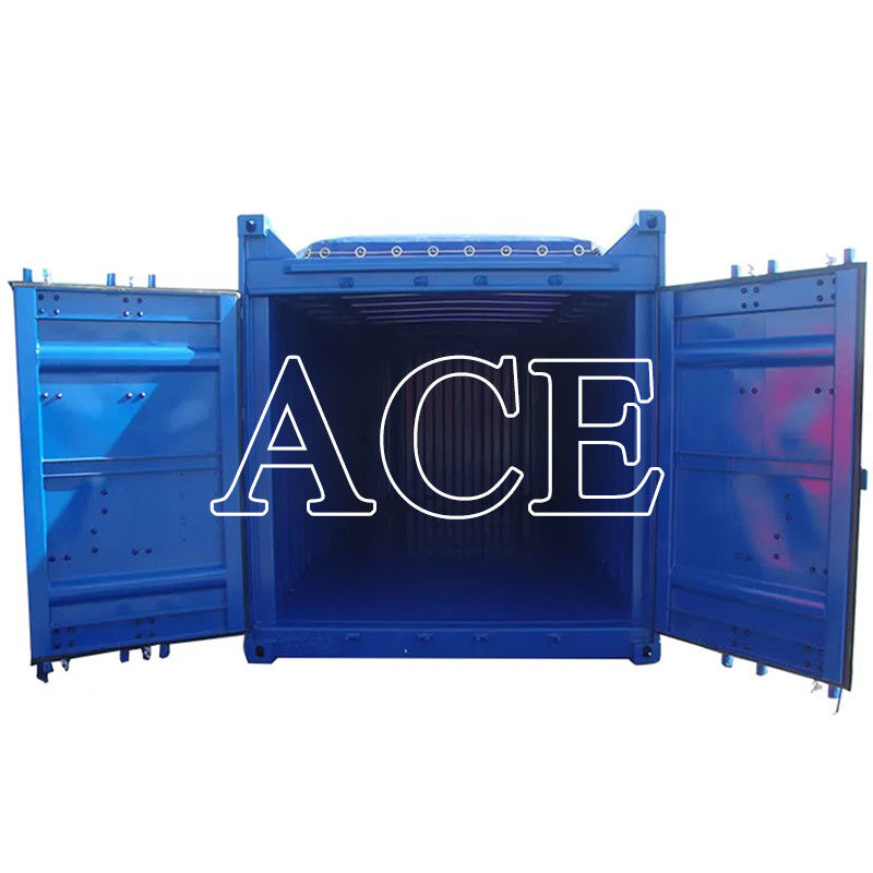 10ft DNV 2.7-1 Offshore-Offene Obercontainer mit Tarpaulin-Abdeckung entspricht den Anforderungen an Offshore-Öl- und Gasplattformen