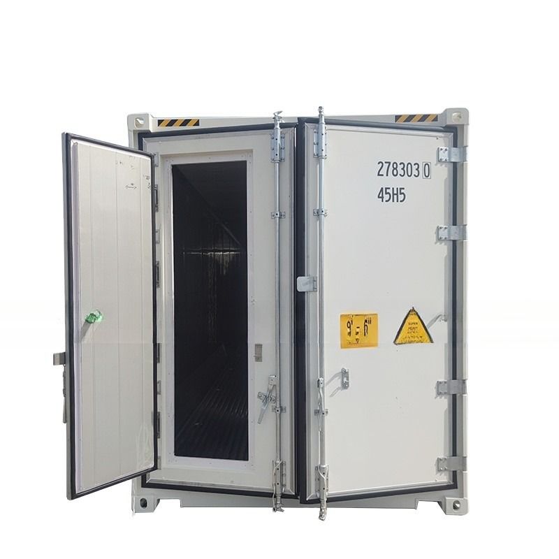 Stroage-Funktion Doppel Hinterende Schwingtür 40ft PU Schaumstoff isoliert Reefer Kühlkörper Versand isolierter Container