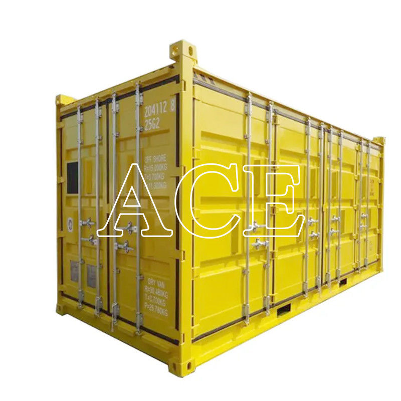 6058 x 2438 x 2896 mm DNV 2.7-1 Standard offene Seitentür Hochwürfel Offshore Container mit Corten Stahl und Seitentür