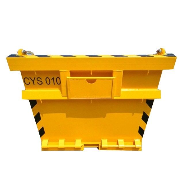 13ft DNV 2.7-1 Standard Stahlcontainer Boot Offshore Bohr Abfall Skip BV Zertifizierte Länge 13ft Hebewinkel 45C