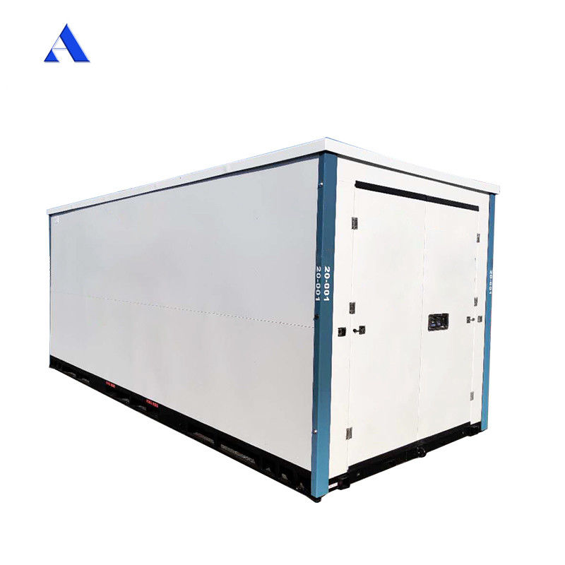 Verzinkte 3m 4m 6m 20ft Flat Pack Mobile Storage Portable Klappbare Selbstlagerbehälter für Raumeffizienz