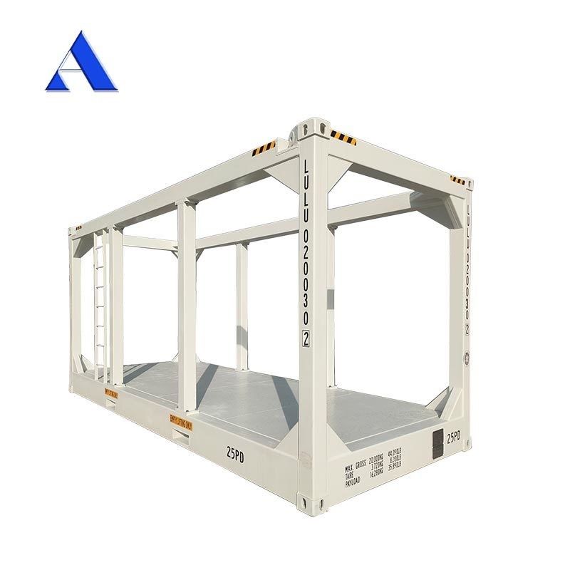 20FT DNV 2.7-1 Standard Stahlkorten Offshore Lifting Frame Container Schlittenkorbe mit Zustand und beweglichen Balken