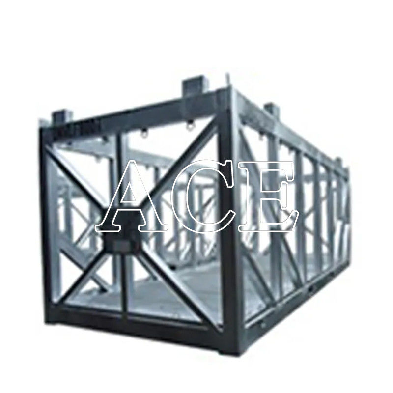Stahl- oder Sperrholzboden 27ft DNV 2.7-1 Standard-Schwerlastbehälter für Offshore-Liftenrahmen