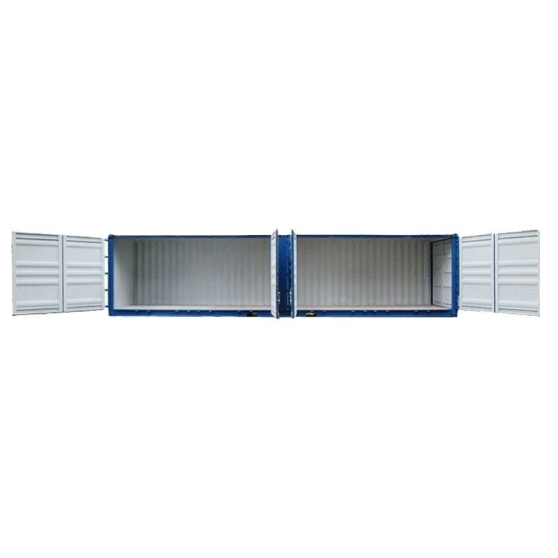 40 Fuß große Seitentür mit Öffnung Container Kapazität 70,1 cbm Außendimensionen l x W x H mm 12192 x 2438 x 2896 mm
