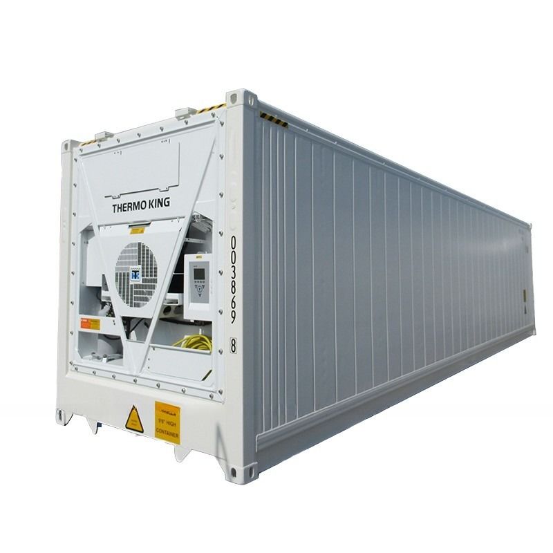 12192 x 2438 x 2896mm Thermo King Kühlkühlschrank 40 Fuß hoher Würfel Reefer Container holen Sie Ihren heute für den Transport