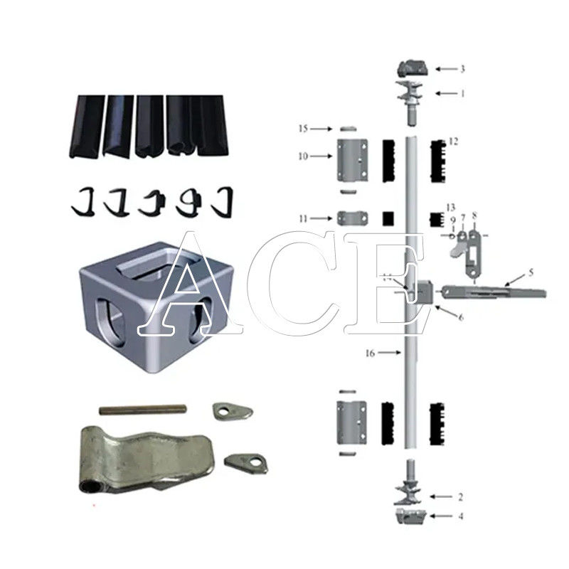Fachmann für ISO Marine 20ft 40ft Schiffscontainer Ersatzteile und Zubehör mit hartem Holzbodenmaterial