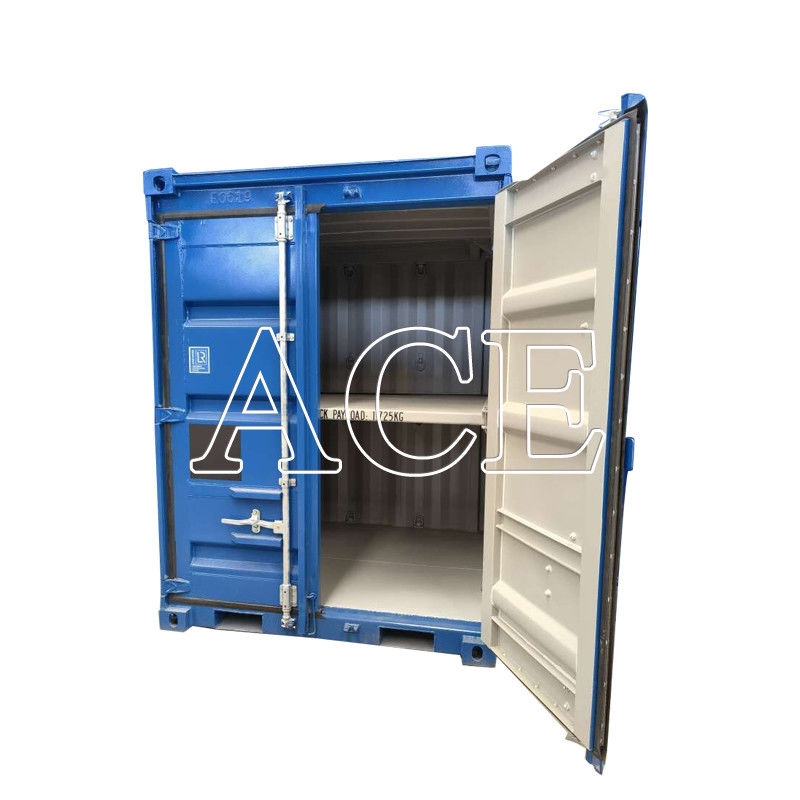 DNV 2.7-1 Standard 6ft Offshore Dry Container mit Mitteldeck aus Stahl und Corten Material Optional Farbe/Logo