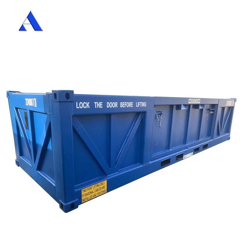 DNV 2.7-1 / ISO 10855 Standard 6,6m Offshore-Frachtkorb mit 4 Beinen aus Cortenstahl und zertifiziert von BV