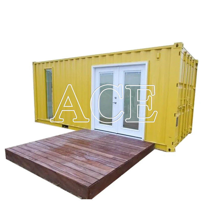 Custom Made Luxury Prefab Container House Flexibles Design mit Aluminiumfenster und 20 Fuß Shipping Container