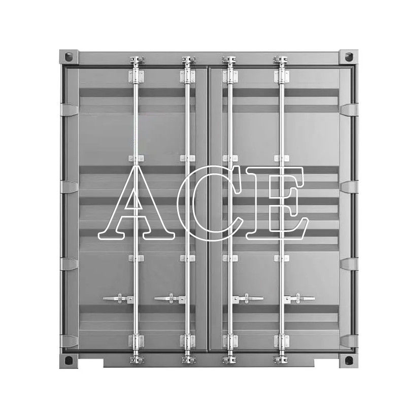 20ft 40ft Dry Cargo Shipping Container Türen mit Fertigfläche und notwendige Blei-Säure-Batterie