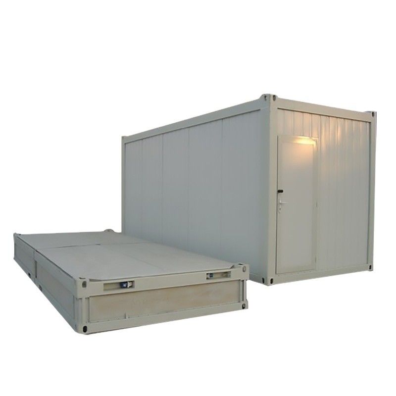 Anpassbares Flat Pack vorgefertigtes Containerhaus mit Toilette und Dusche für Bürogebäude