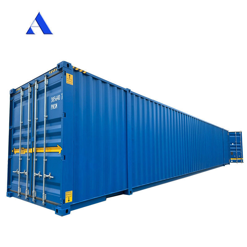 108 CBM Kapazität Doppel End Tür 6mm Stahlboden 2591mm Breite Anhänger und Bahnweg 53ft Länge 53 Fuß Versandcontainer