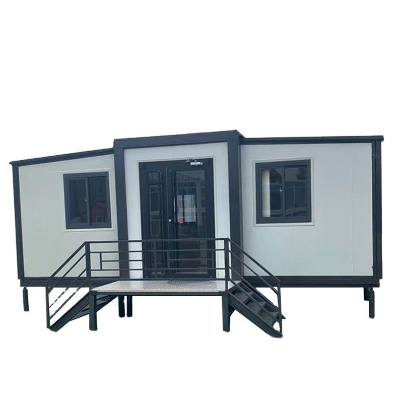 Schnelle Installation Vorteil Erweiterbares und Bewegliches Vorgefertigtes Modulares Wohncontainerhaus mit Stahl-Eckguss