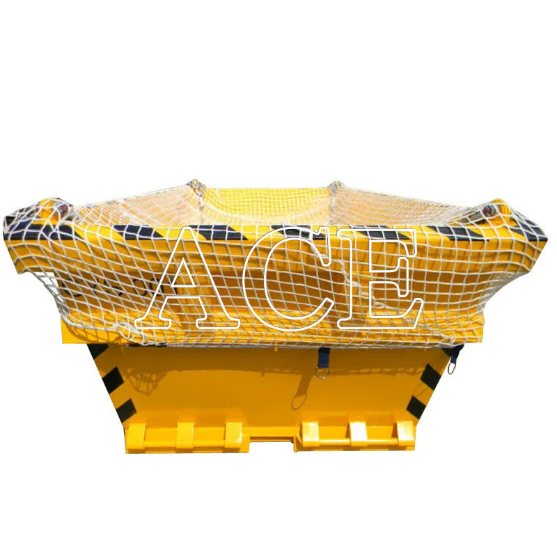 13' CortenA Stahl Offshore-Bohrabfälle Skip Container für DNV2.7-1-konforme umweltfreundliche Entsorgung
