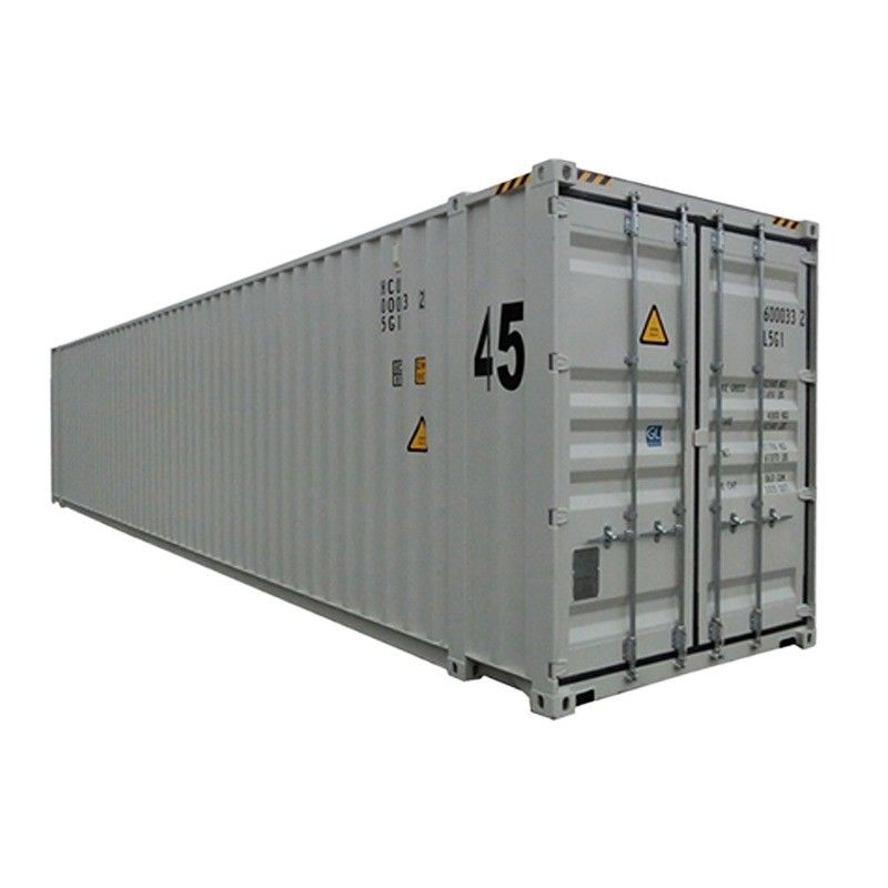 angepasste Farbe 45 Fuß hoher Würfel HC Schifffahrtscontainer für den Seeverkehr CSC-Zertifikat und starke Stahlkonstruktion