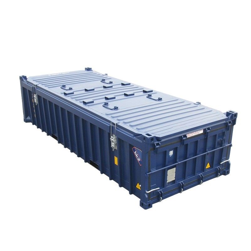 Hohe Kapazität 20ft offene Spitze Halbhöhe Versandcontainer mit harter Öffnung und Holz oder Stahl Boden Kapazität 14,5CBM