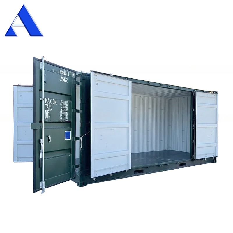 20ft hohe Würfelseite Tür Öffnung Versandcontainer mit individuellem Logo und EPDM Türdichtung