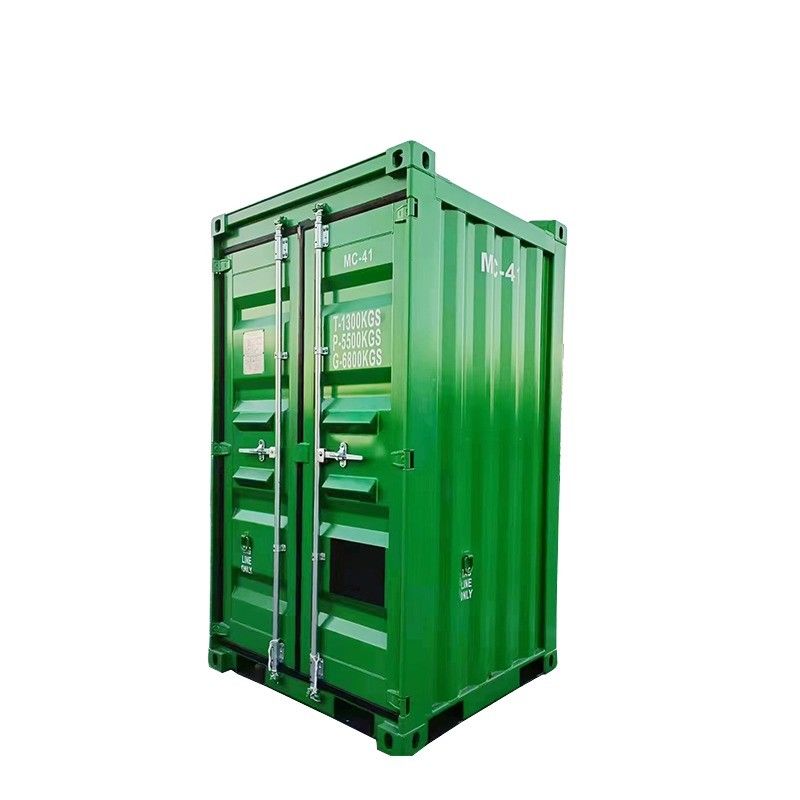 6ft Mini-Container Offshore DNV-Schifffahrtcontainer mit Stahlboden, tragbarer CCU-geschlossener Bohrbox und optionalem Sling-Set