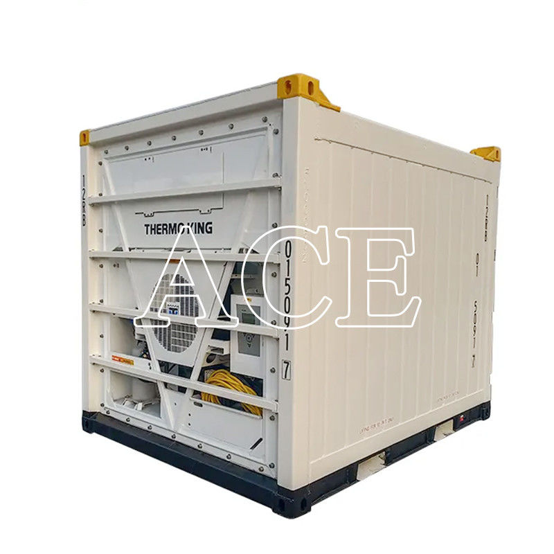 10ft Offshore Kühlbehälter CSC/BV Zertifikate aus Stahl und Aluminium mit Aluminium-T-Bar-Boden